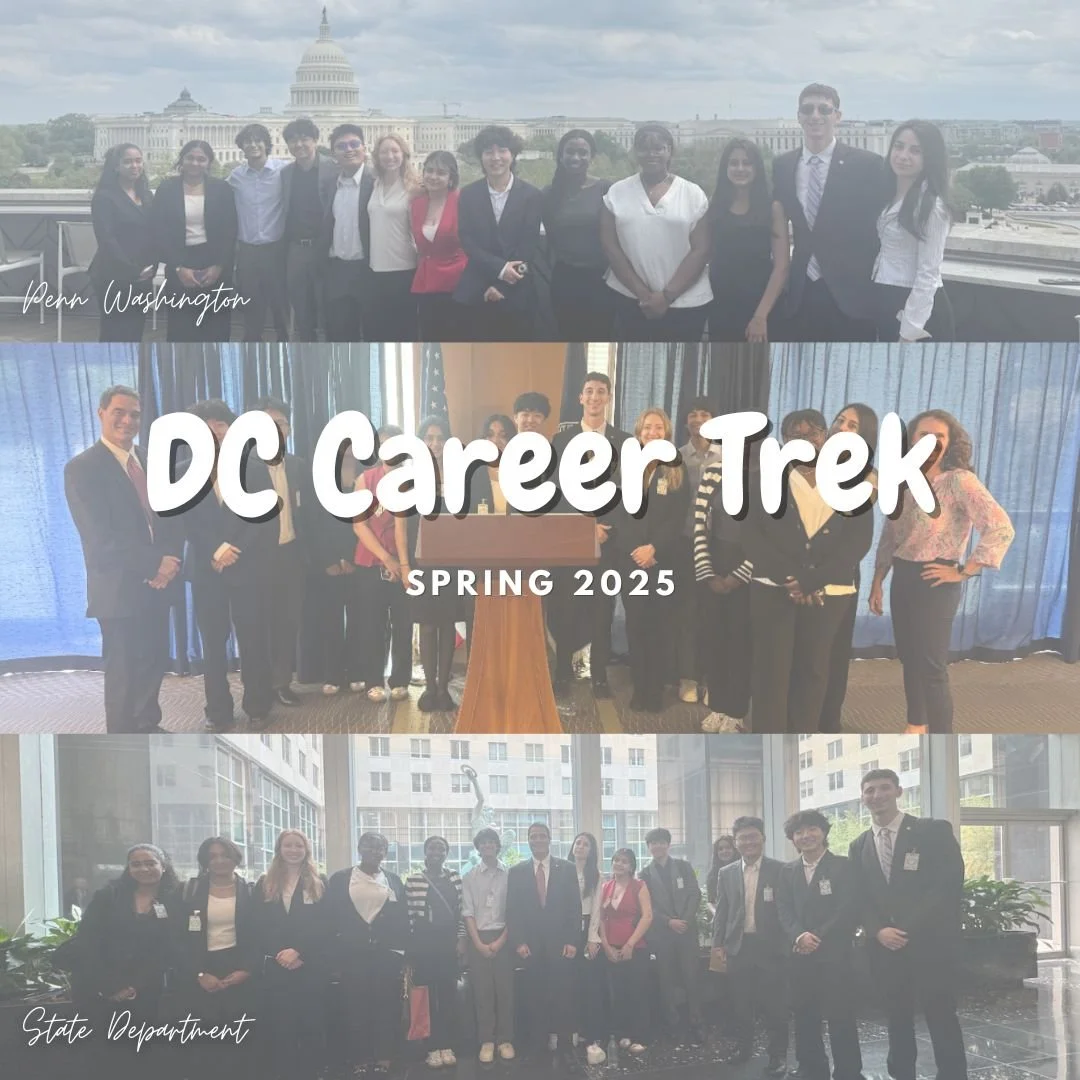 Thank you to Penn Washington and the U.S. State Department for hosting our WUPP members on our Spring 2025 D.C. career trek last week. We’re so grateful for the opportunity to learn, connect, and explore careers in public policy firsthand!