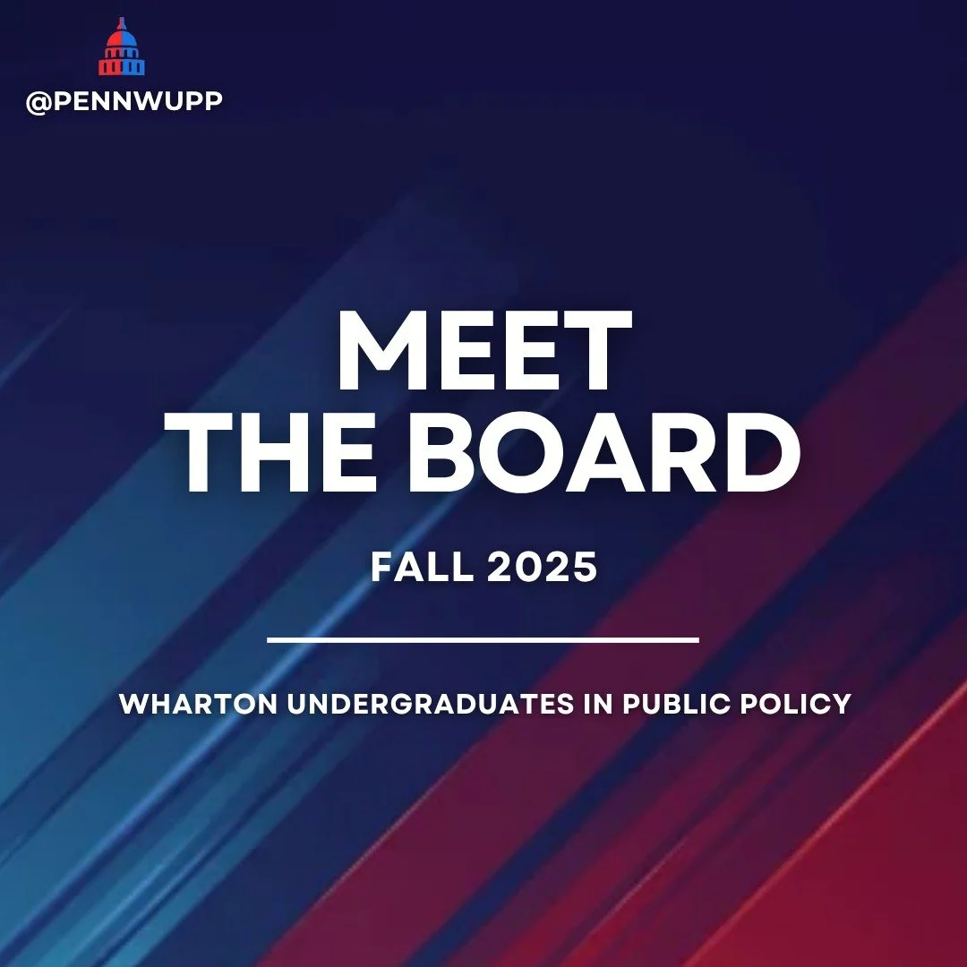 Meet your Fall 2025 WUPP Executive Board! We look forward to working with you all and having another great semester!