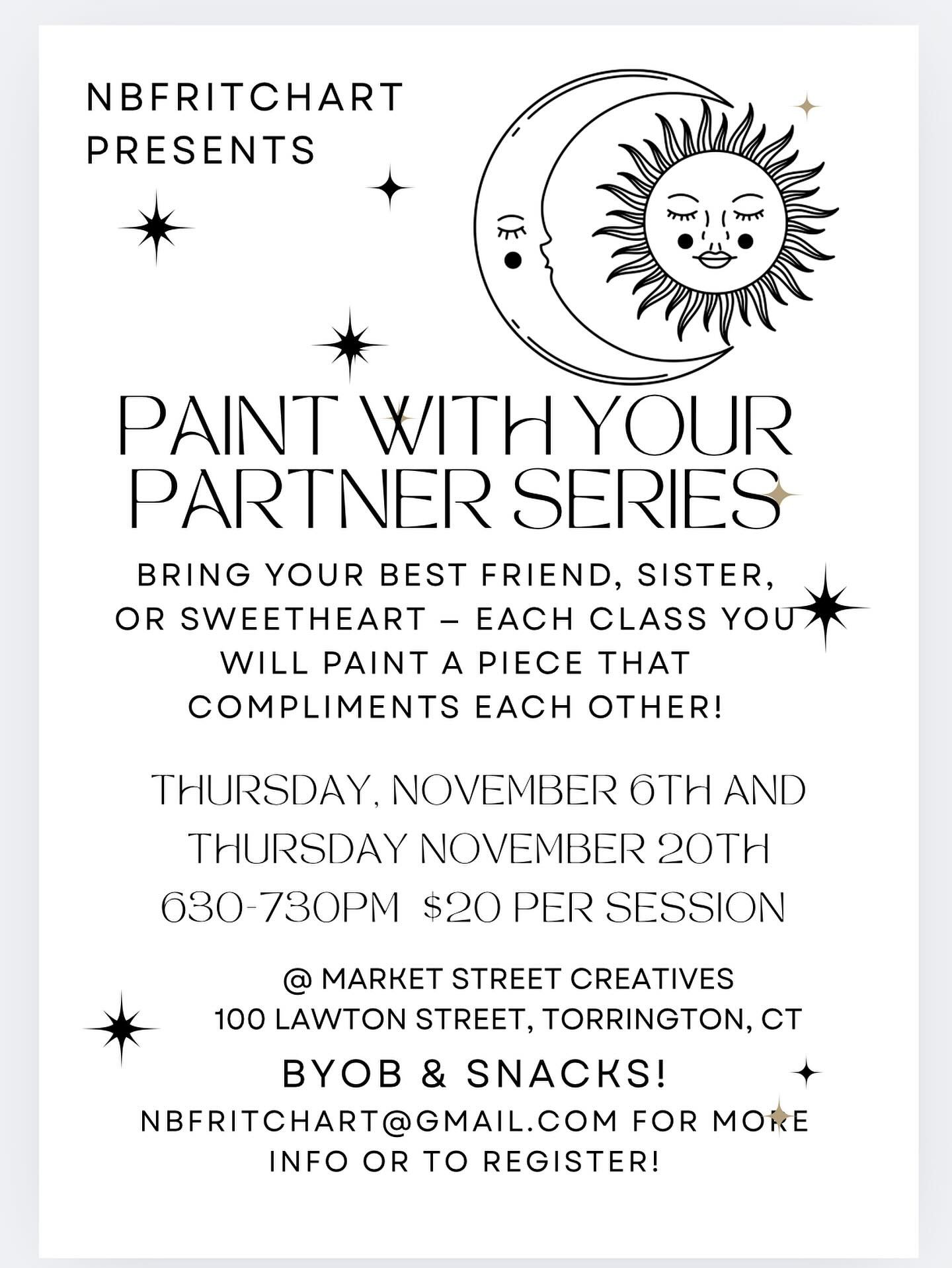 Join me for a beginner watercolor series!! $20 a session bring a friend! Can&rsquo;t wait to see you Thursday! November 6th &amp; 20th nbfritchart@gmail.com