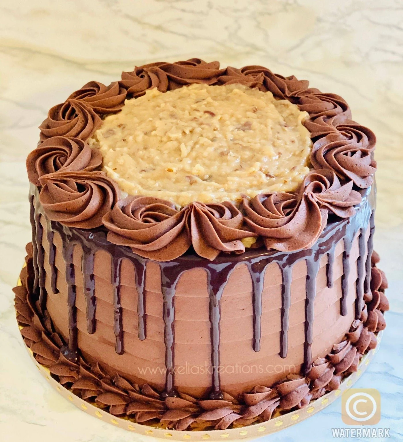German chocolate cake