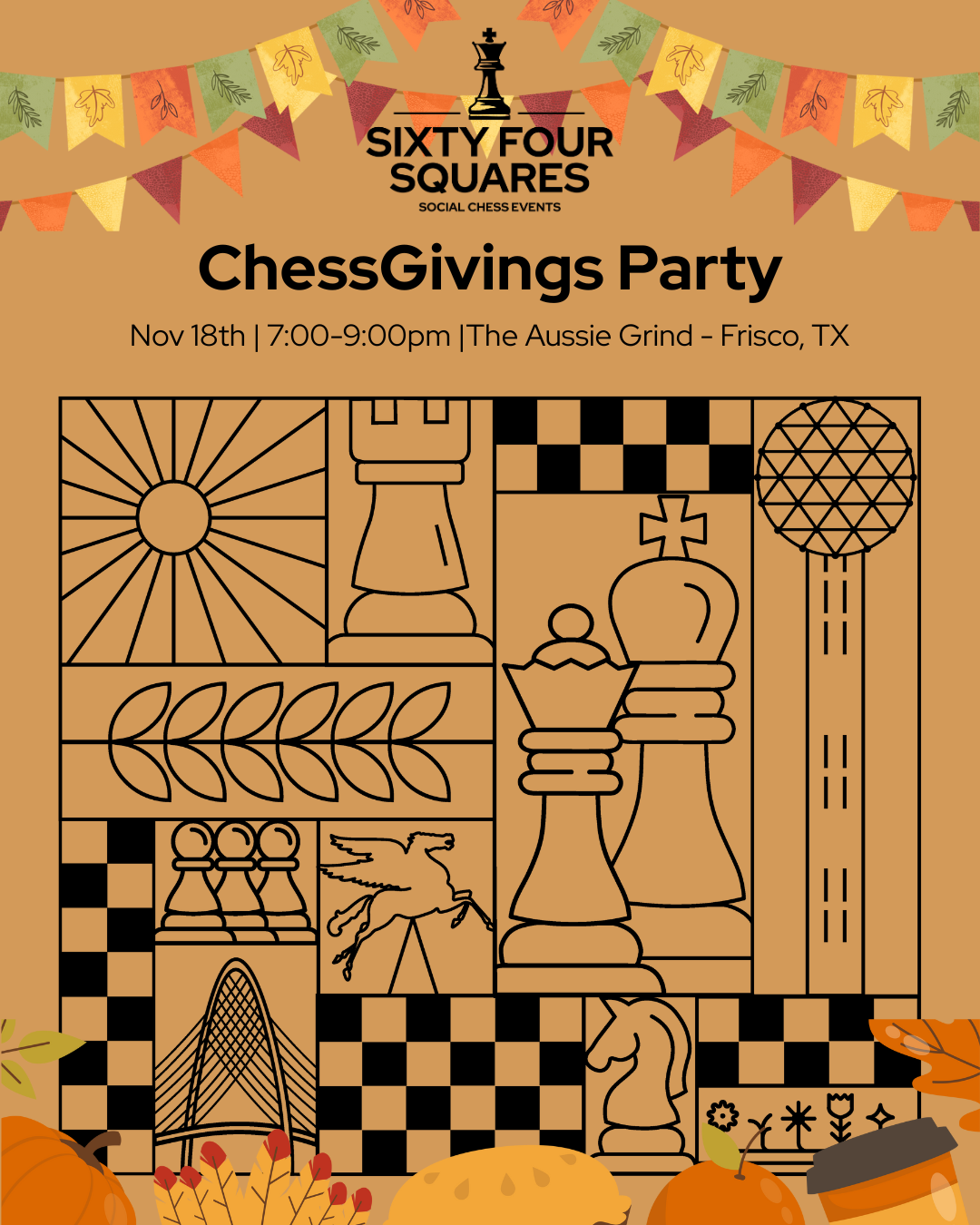 Chessgiving - Friendsgiving with a Twist!