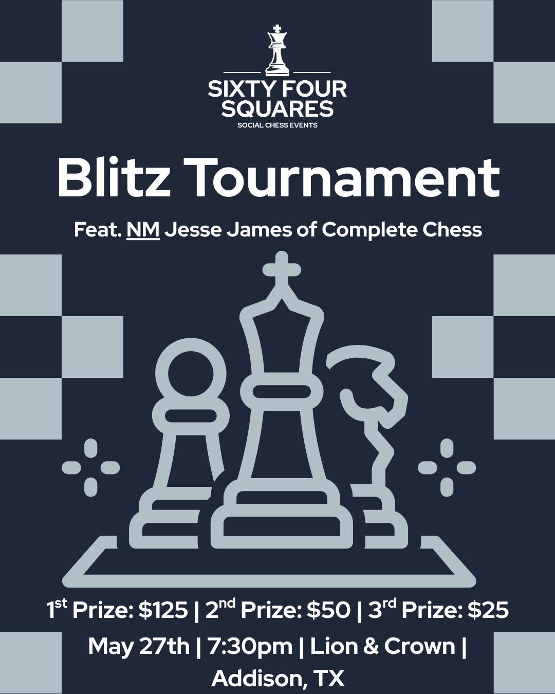 Blitz Tournament Feat. NM Jesse James of Complete Chess