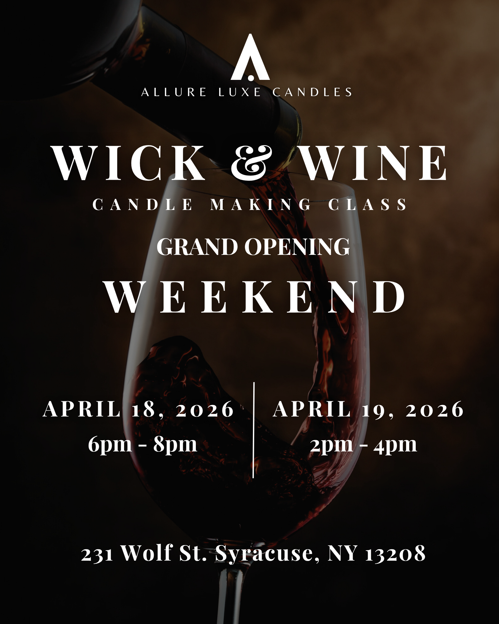 Grand Opening - Wick N' Wine