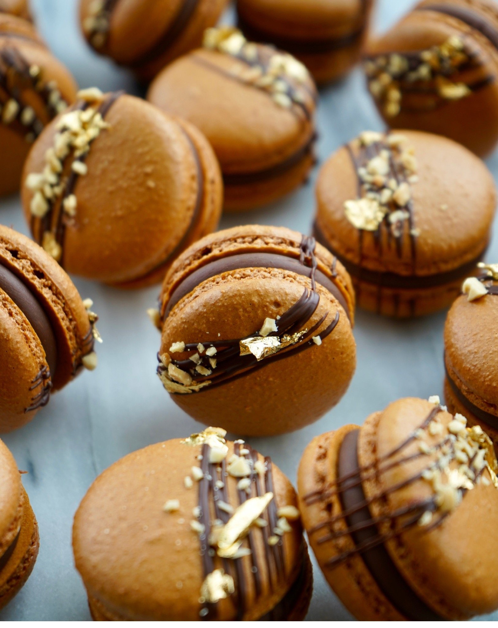 Chocolate Peanut Praline Macarons 37.jpeg
