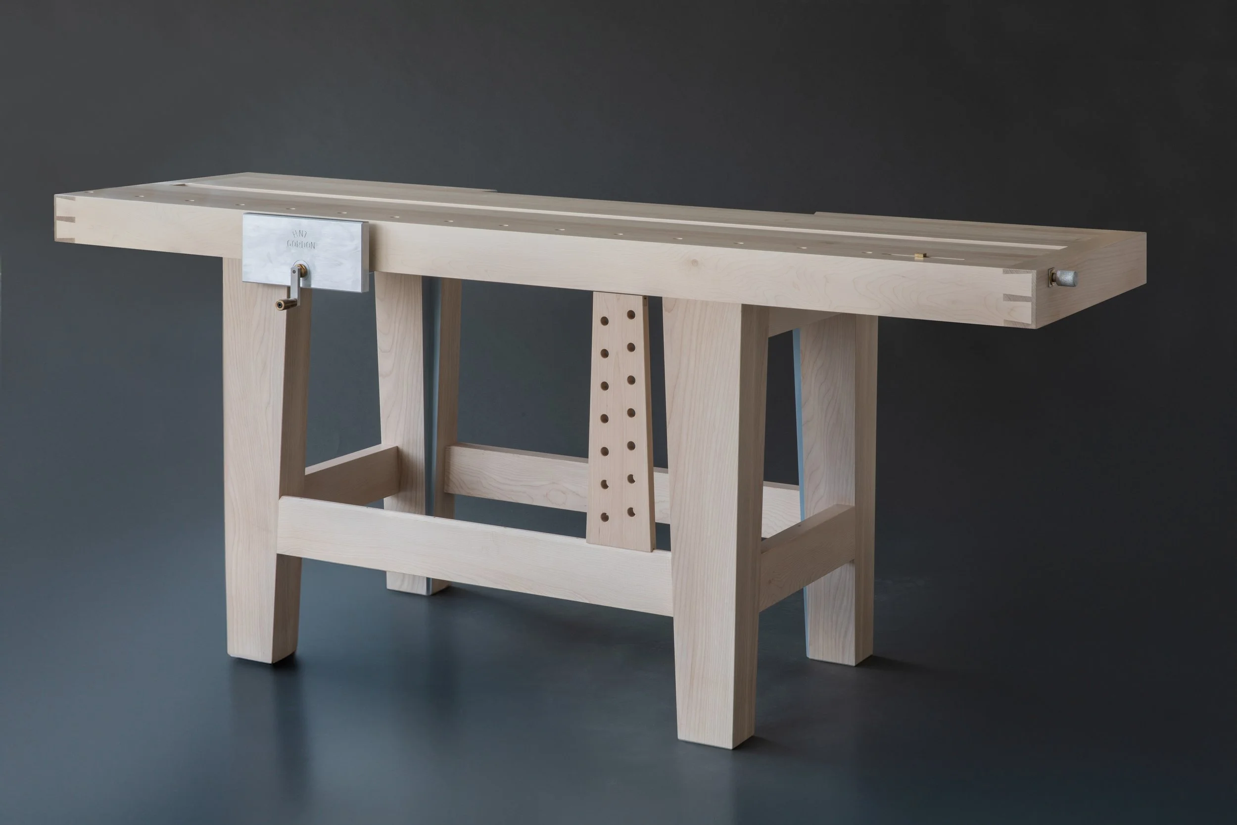 Workbench in maple (Journeyman's piece/Gesellenstück) - 3. Platz Gestaltungswettbewerb "Die Gute Form"“