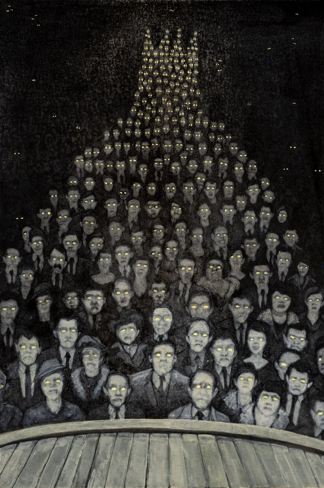 "The King in Yellow" a proposed cover for the novella of the same name by Robert W. Chambers.