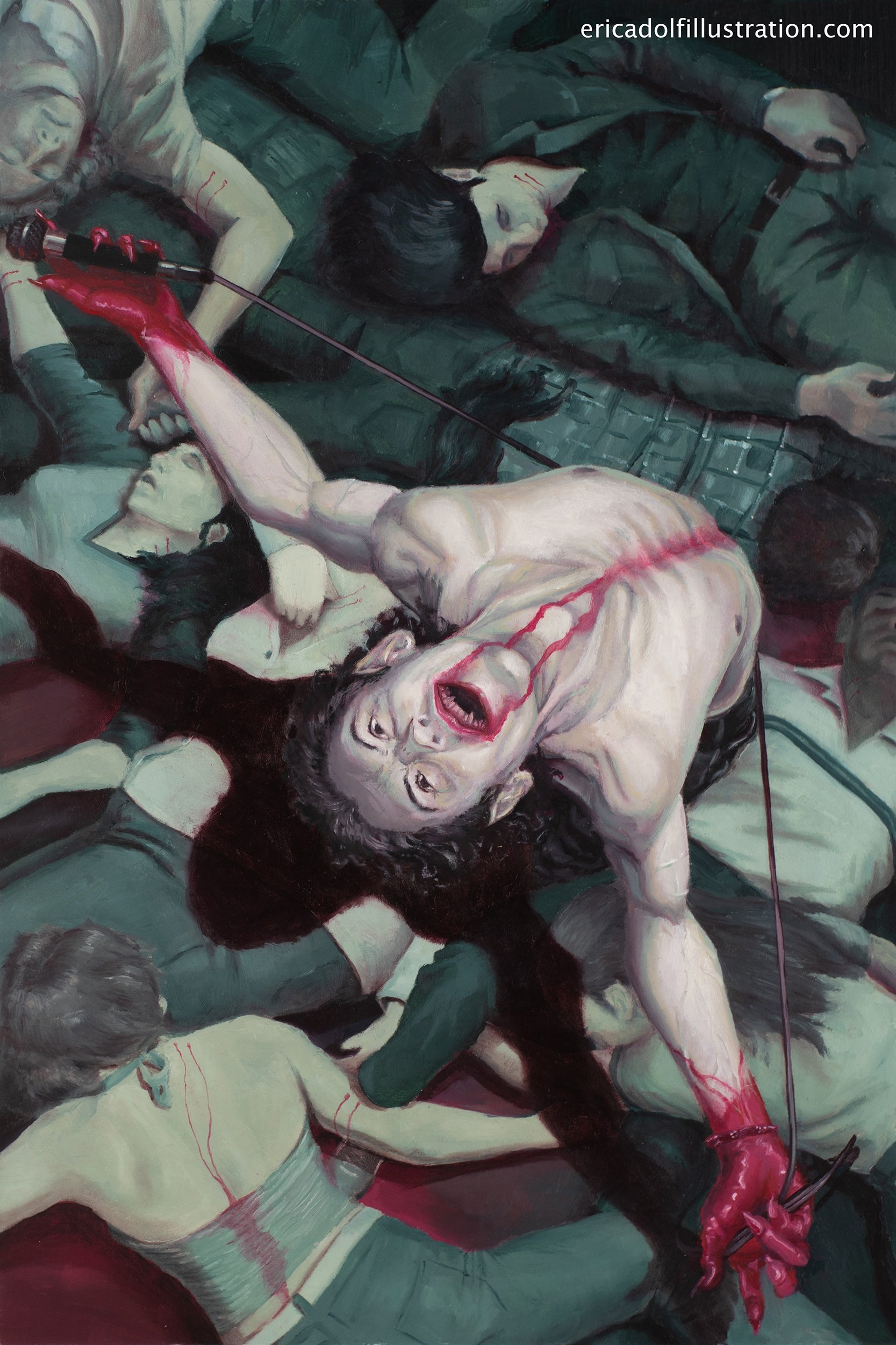 "Hot Blooded" is a potential cover for an alternative telling of Dracula where he is a glam rock star.