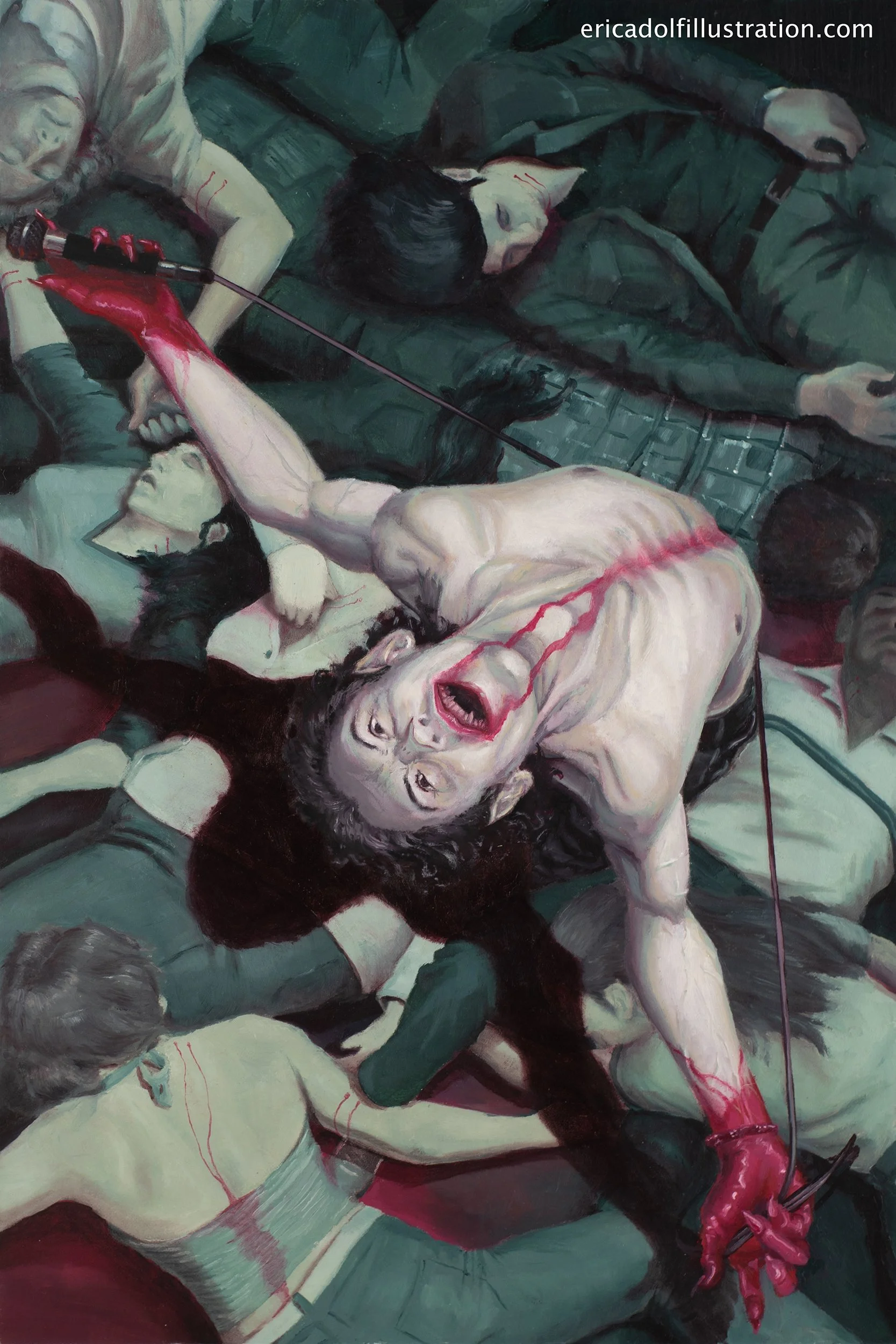 "Hot Blooded" is a potential cover for an alternative telling of Dracula where he is a glam rock star.