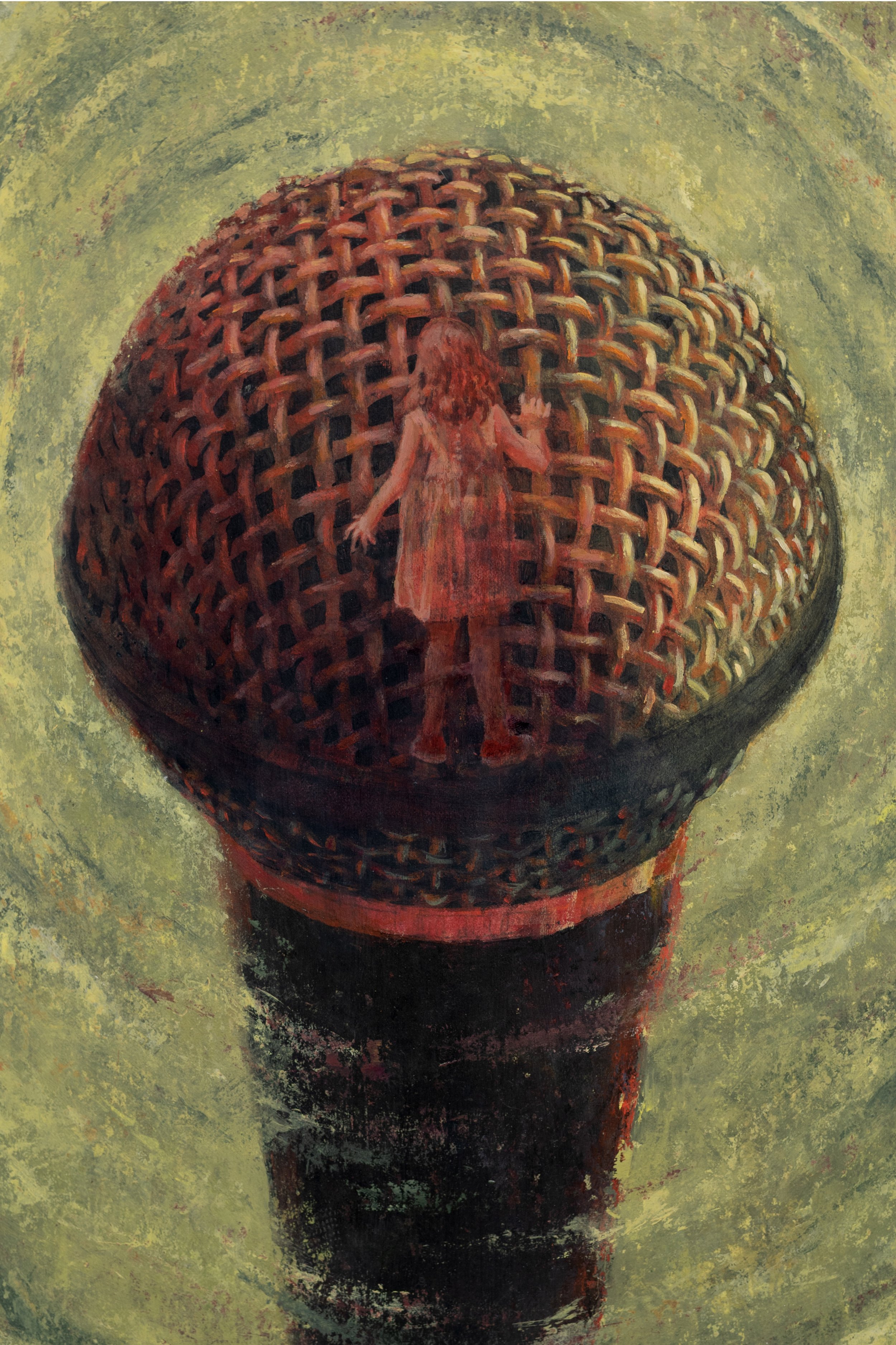 A proposed cover for the Chuck Palahniuk novel "The Invention of Sound"