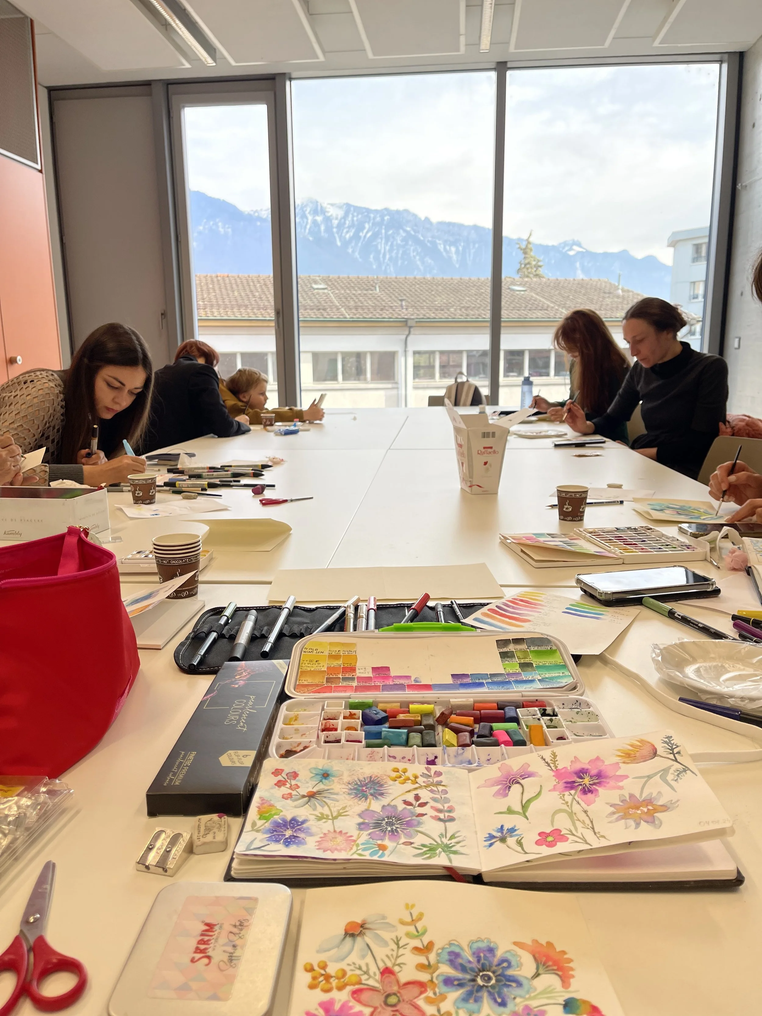 Classes at Compass foundation 