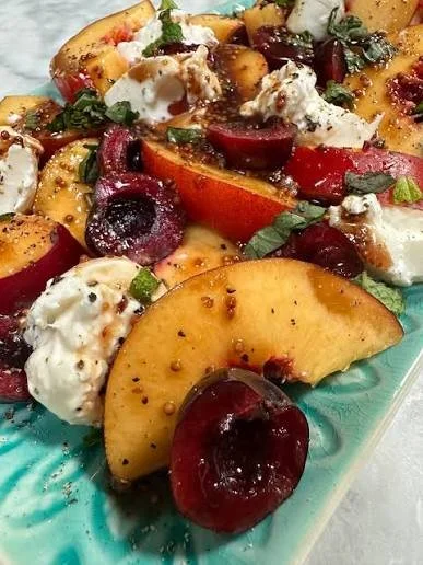 Stonefruit and Burrata Salad