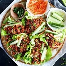 Asian Chicken Lettuce Wraps
