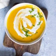 Carrot Coconut Curry Soup