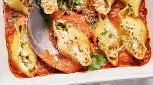 Crab and Shrimp Stuffed Shells