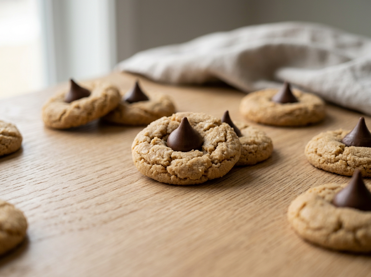 Peanut Butter Kiss Cookies