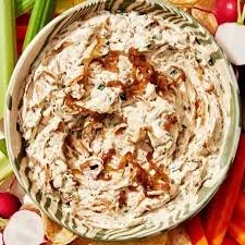 Caramelized onion dip