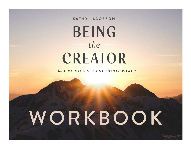 Being the Creator Workbook