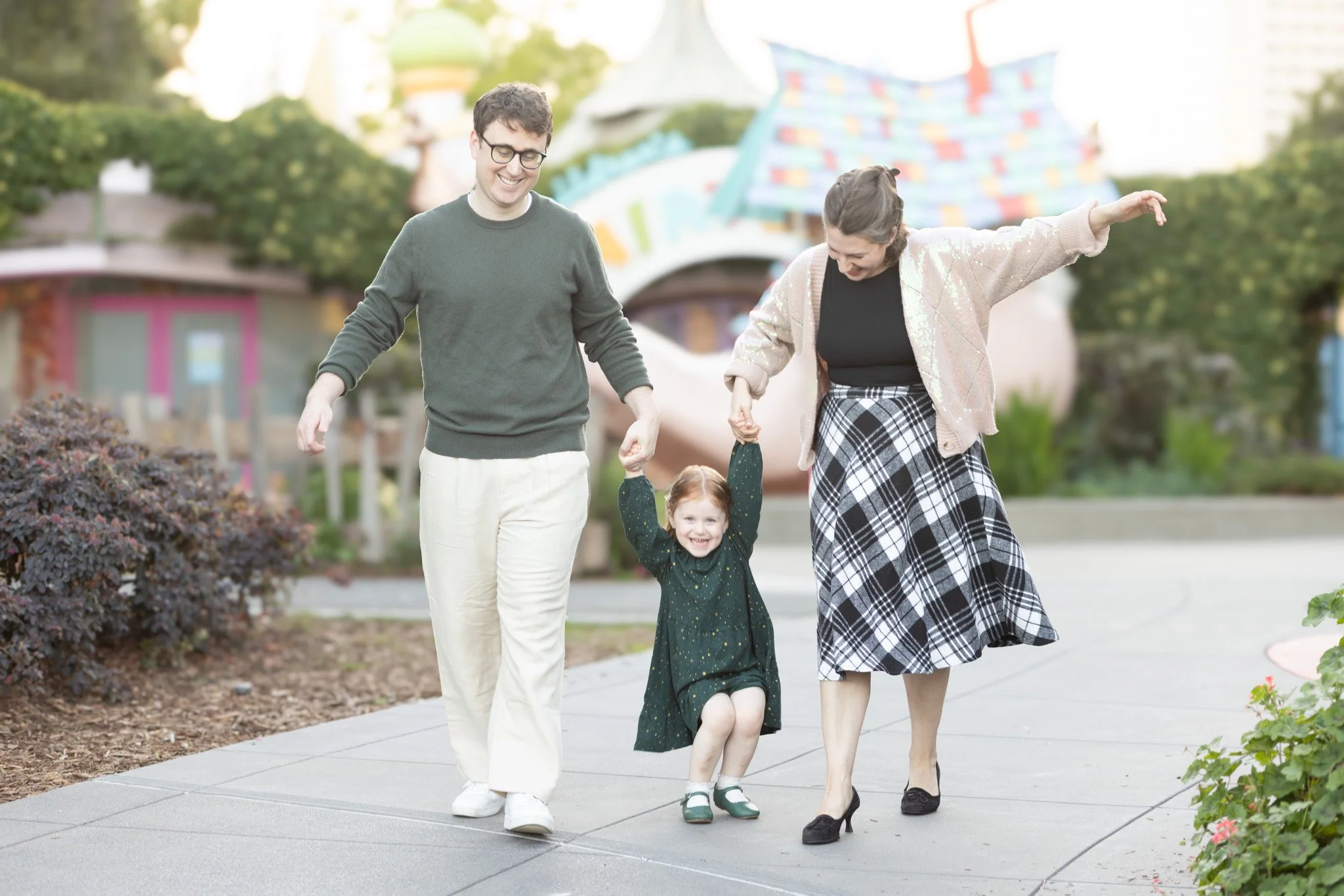A Golden Hour Photoshoot at Children’s Fairyland in Oakland 