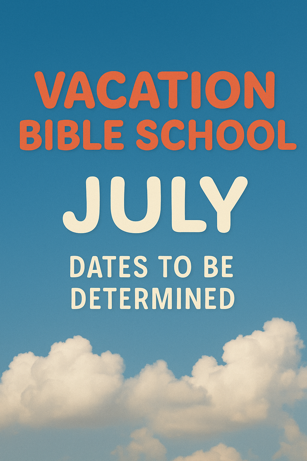 Vacation Bible School