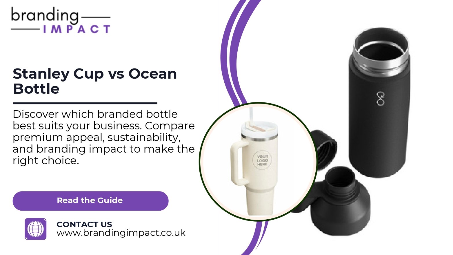 Stanley Cup vs Ocean Bottle – Which is Better for Branding?