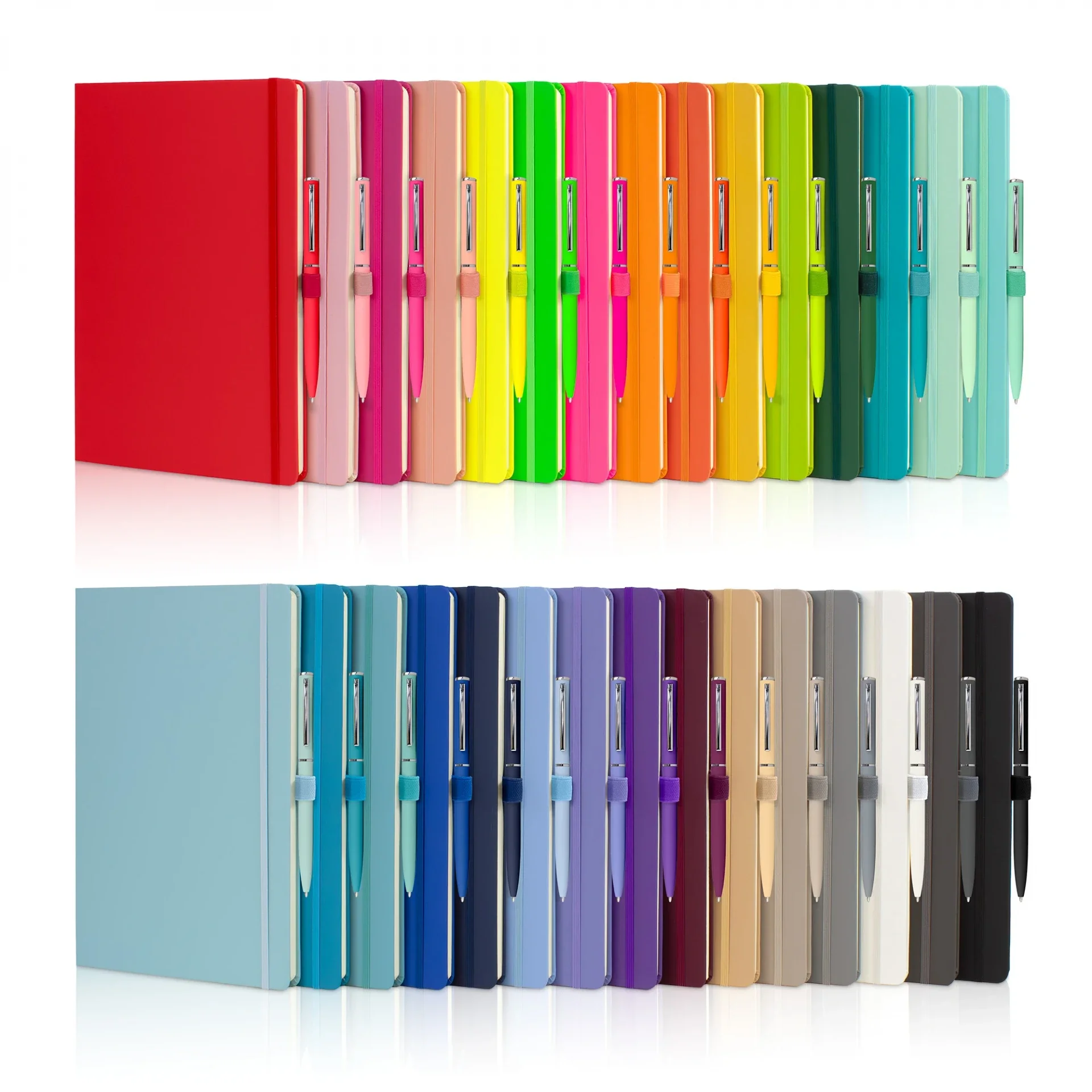 50 x A4 Custom Printed Notebooks - Eco Friendly