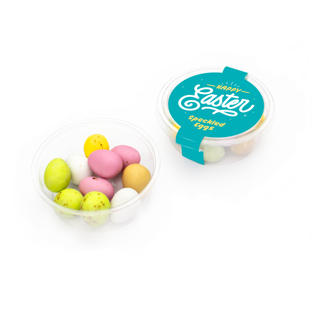 250 x Medium Mini Egg Pots - Custom Printed With Your Logo