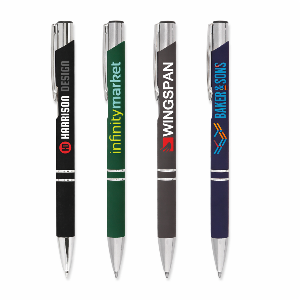 500 x Metal Ballpen 'Crosby' Printed With Your Logo