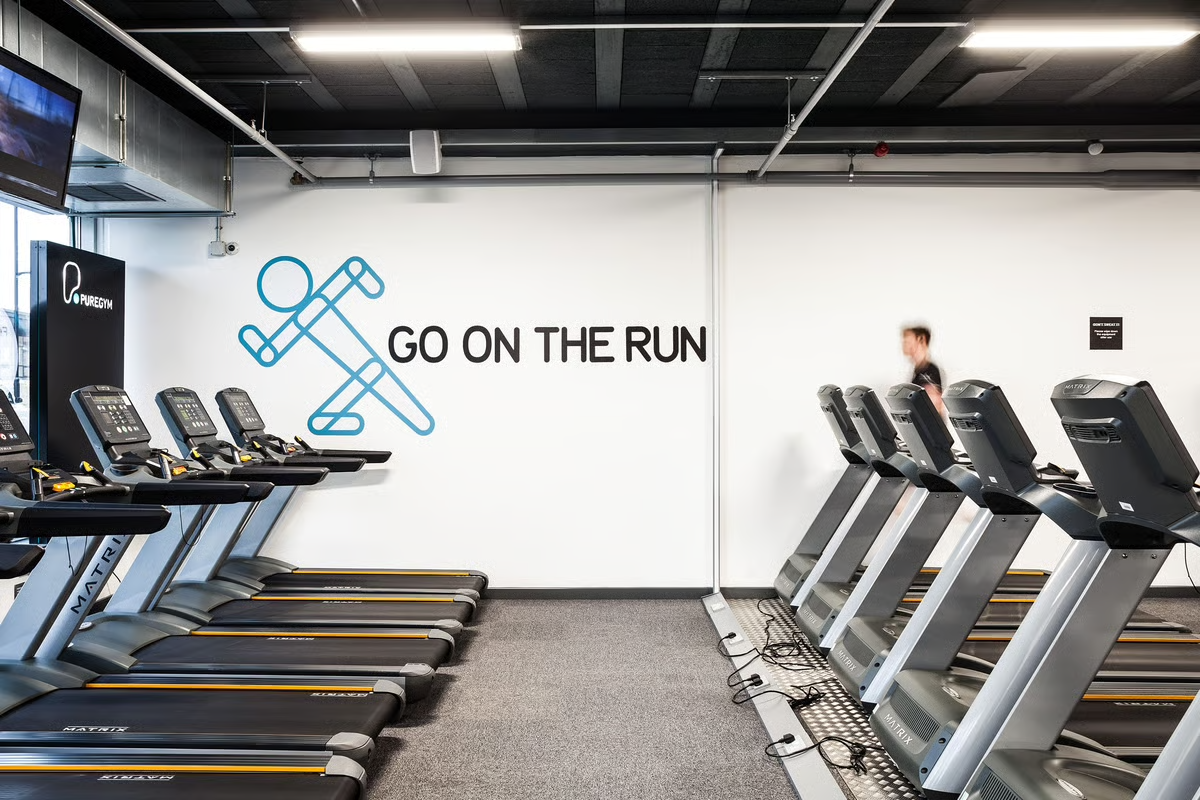 treadmills in puregym