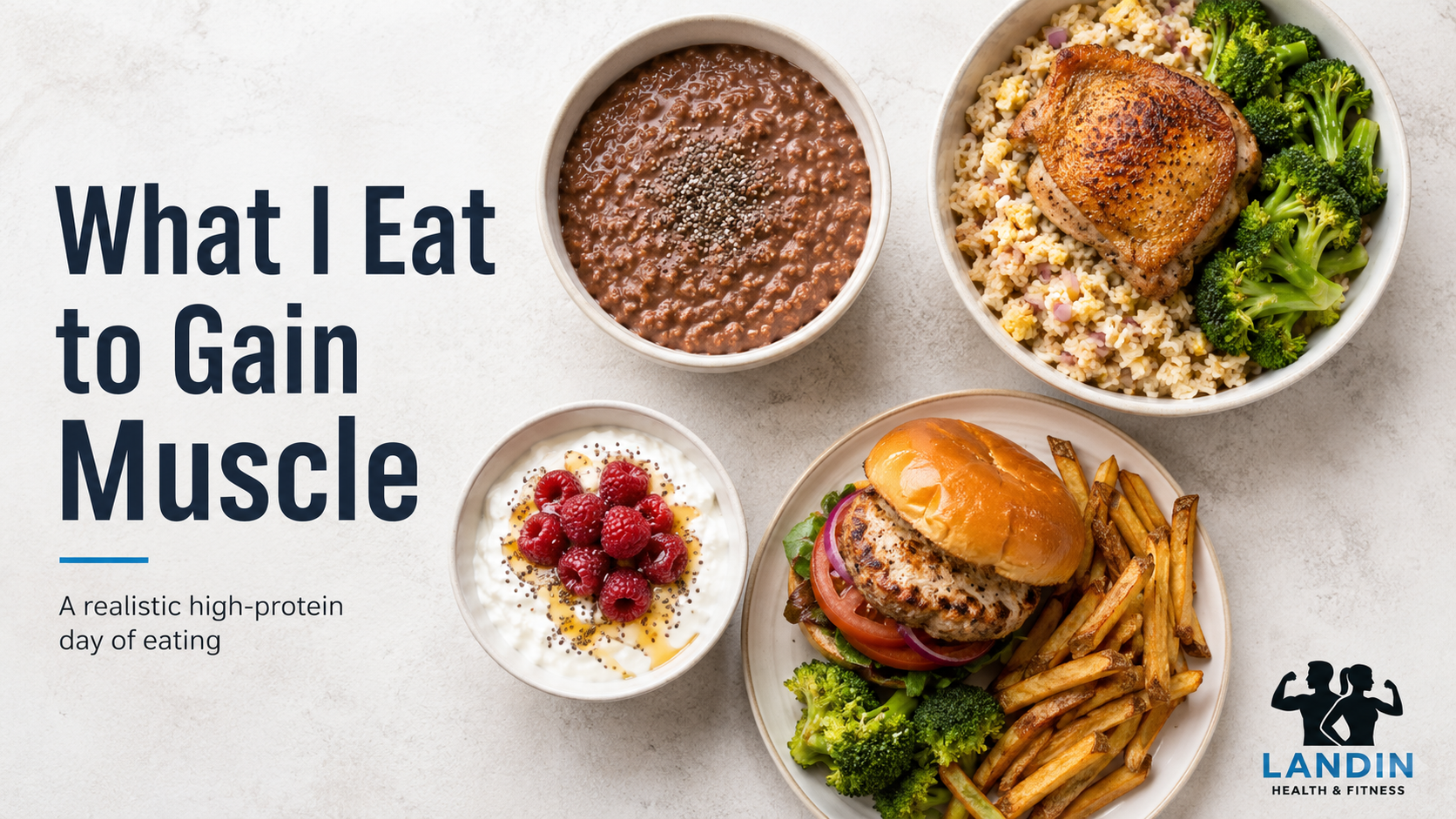 What I Eat to Gain Muscle Without Getting Fat