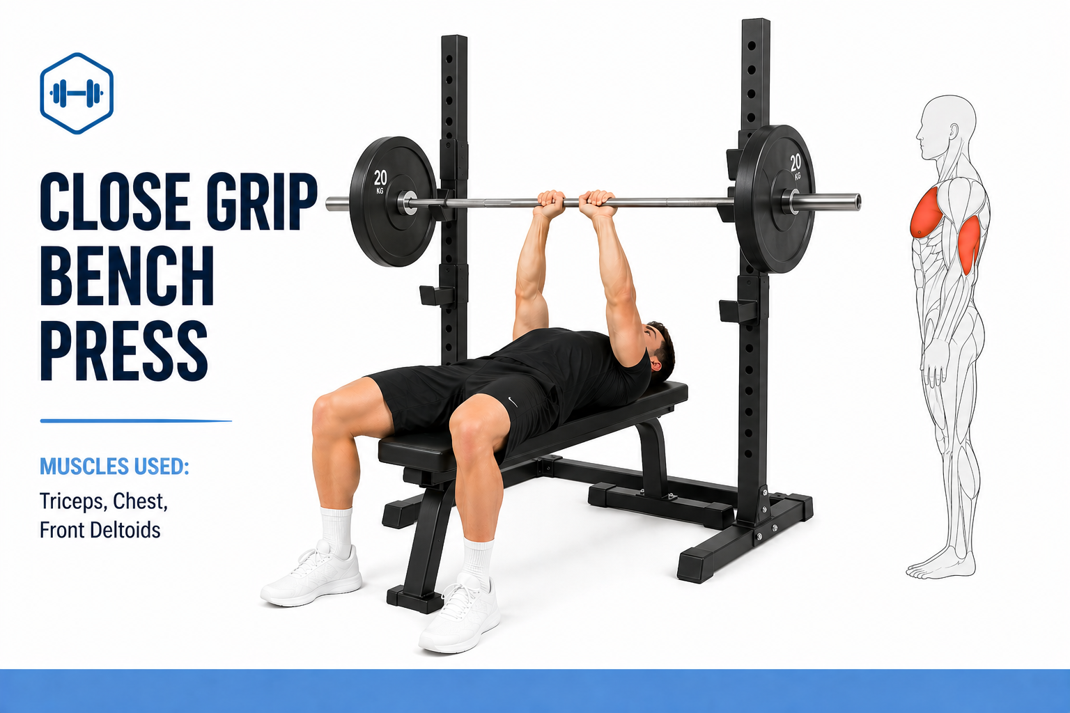 close grip bench press