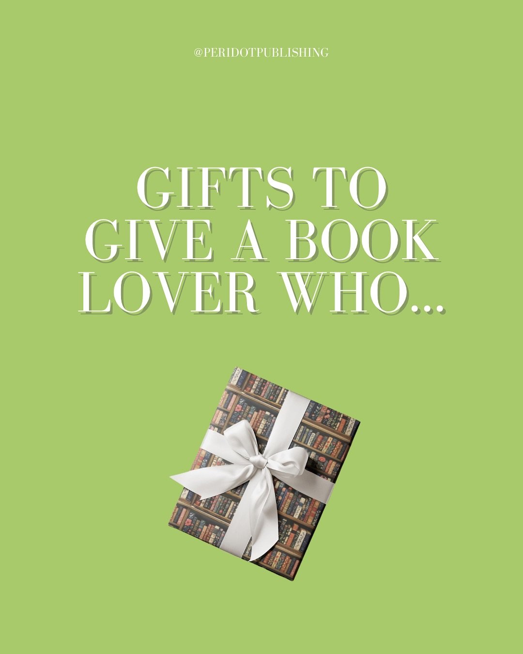 The holidays are coming up, so here are a few gift ideas for the book lovers in your life. Or maybe some inspiration for what to buy yourself. 😉✨📚

#bookgifts#giftguide#booksta