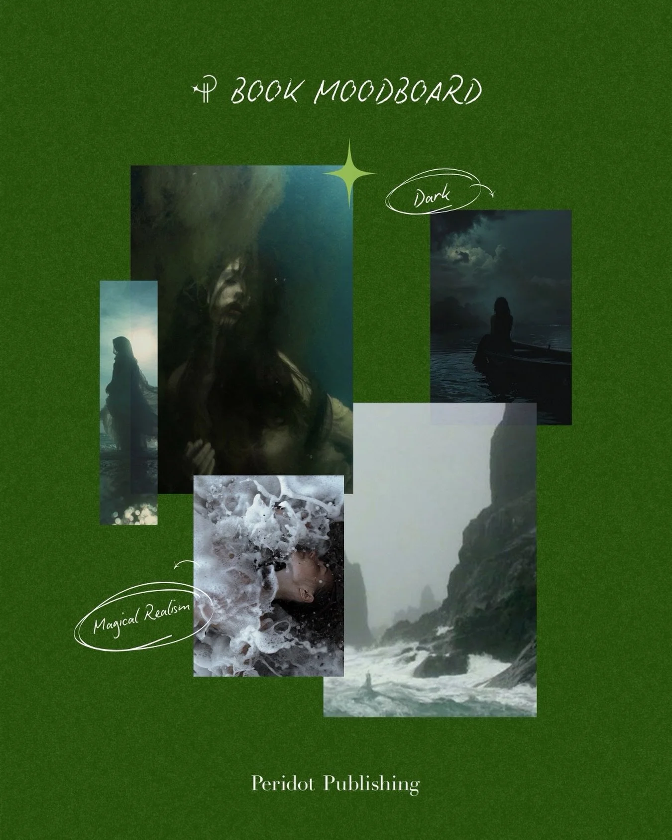 A certain novel is in the works at Peridot and we could not help but give a little peek into the aesthetic. Dark, a little eerie, and completely magical. More details soon but just know this one is going to be something special. 
 
Would you read thi