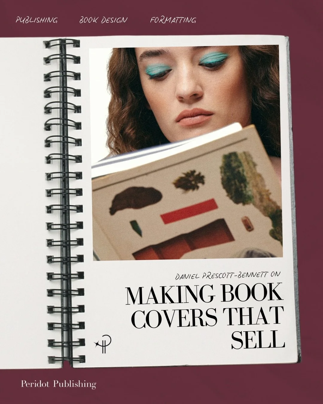 One of the things we love about indie publishing is the intentionality behind every decision and cover design is no exception.

Dan is breaking down what that process actually looks like here at Peridot. From concept to final design this is the kind 