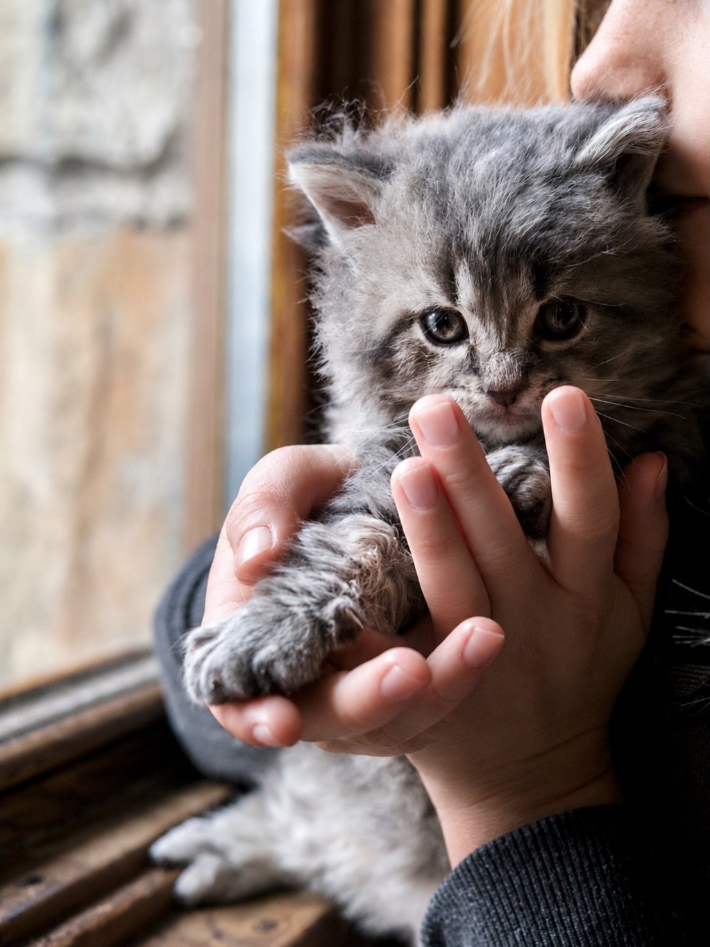 🐾 Meet Benson! 🐾
At just 10 weeks old, Benson is a playful, affectionate little guy who loves people, sunbathing, cat trees, and cuddling once he&rsquo;s finished zooming around. ☀️💛

📸 Please note that these photos were taken in early May, so Be