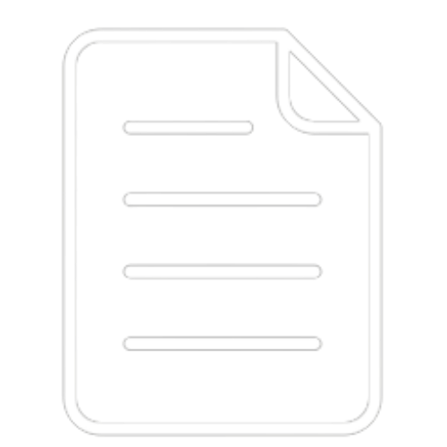 Icon of a document with lines of text and a folded corner.