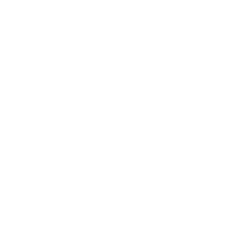 Stylized white arrowhead or chevron design on black background