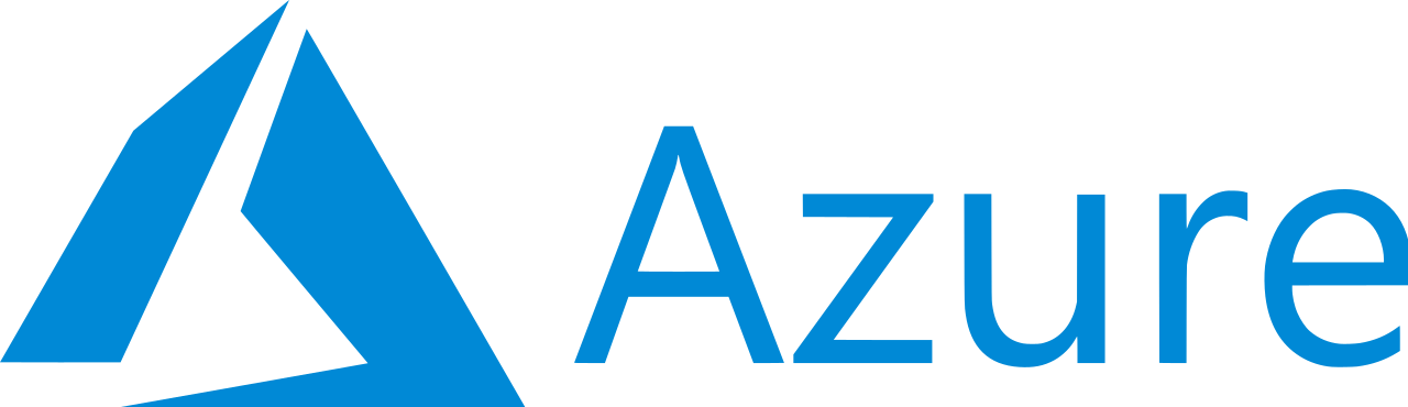 Azure logo with a stylized blue triangle and the word 'Azure' in blue text.