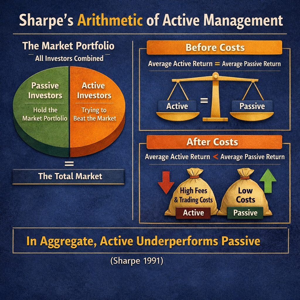 Sharpe’s Arithmetic, Revisited: When ‘Average Active’ Might Beat ‘Average Passive’ Before Costs