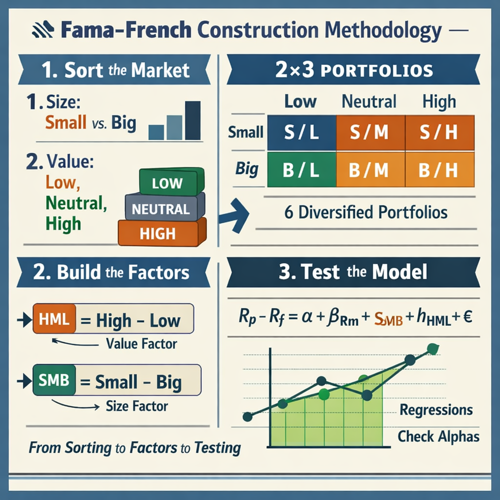 How Fama and French Build Portfolios