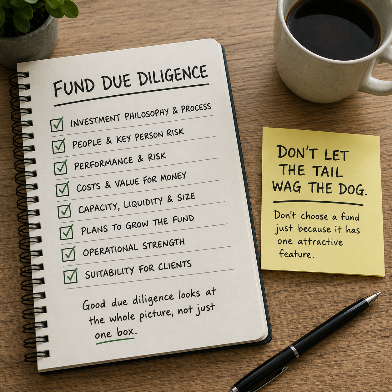 What Due Diligence Should an IFA Complete Before Adding a Fund to a Client Portfolio?