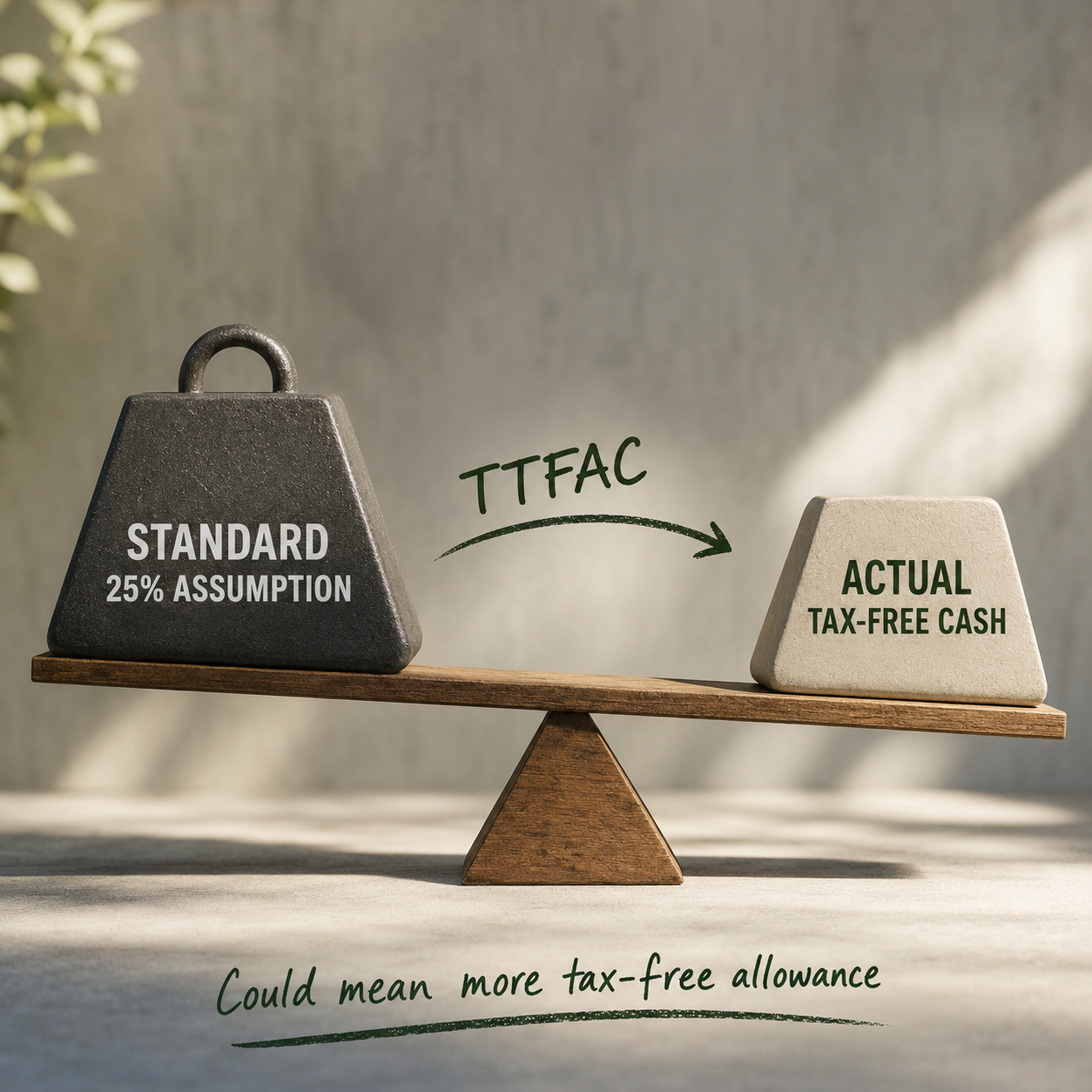 Transitional Tax-Free Amount Certificates: When Might One Be Useful?