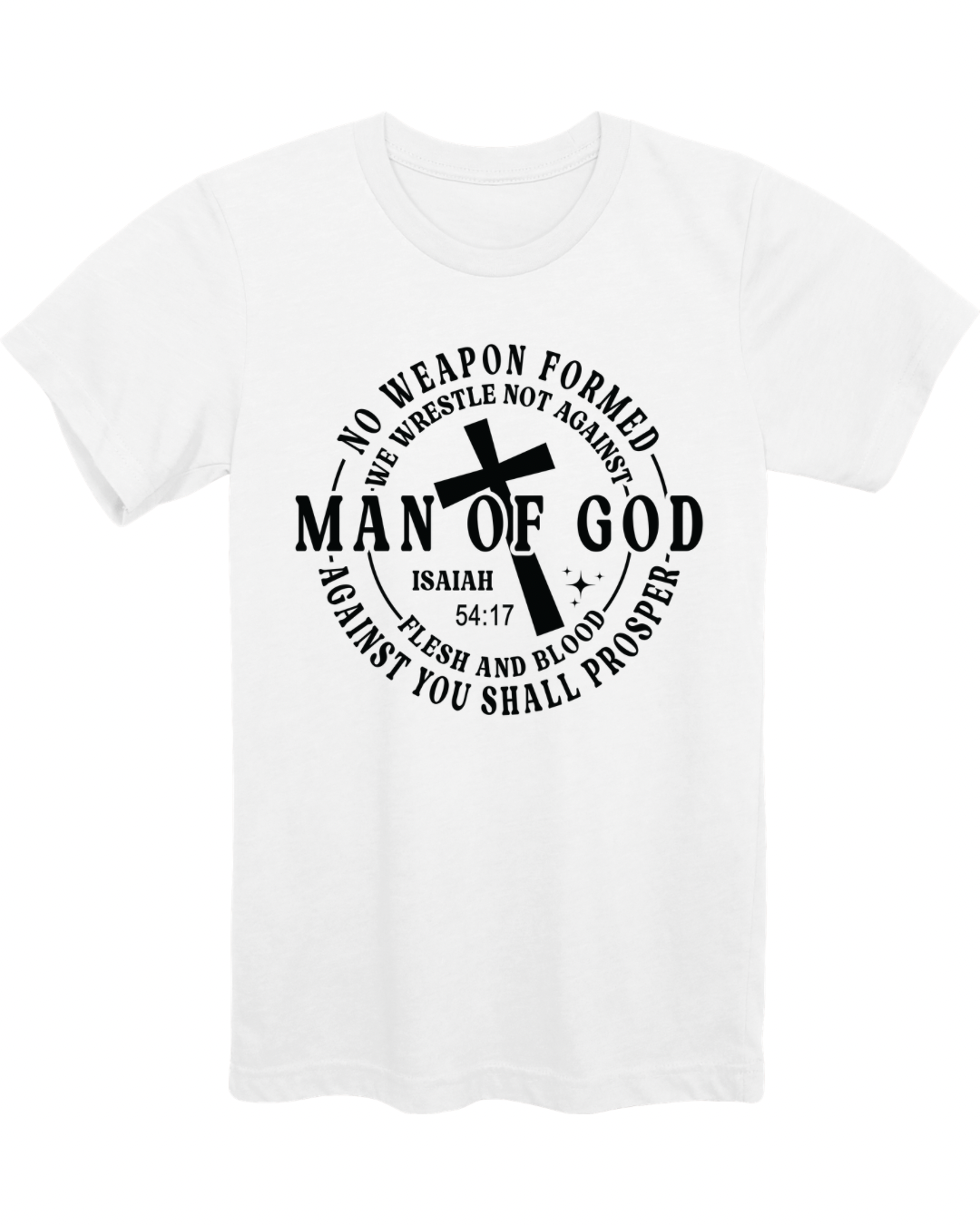 Man of God - White T.png