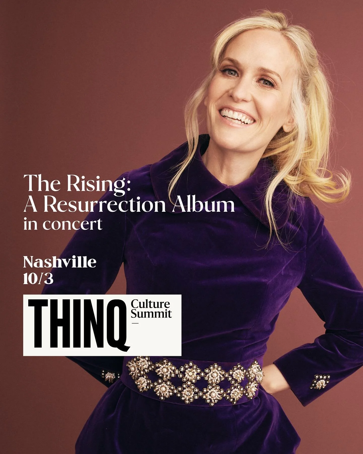 Nashville friends + folks coming in for @thinq_media !

well do The Rising in concert this Friday as a late show for the Culture Summit. this show is FREE to the public, you don&rsquo;t have to be a THINQ participant (but if you haven&rsquo;t registe
