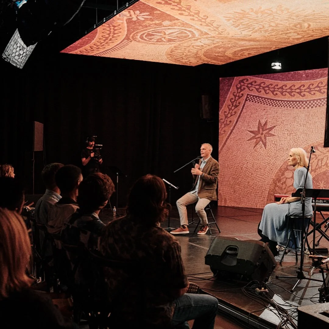 thank you to everyone who came to The Rising in Nashville last week!! the dream was to weave outward-facing apologetics with the concert and I was a-tremblin.

thank you Gavin Ortlund @truth.unites for so winsomely joining the evening and being a per