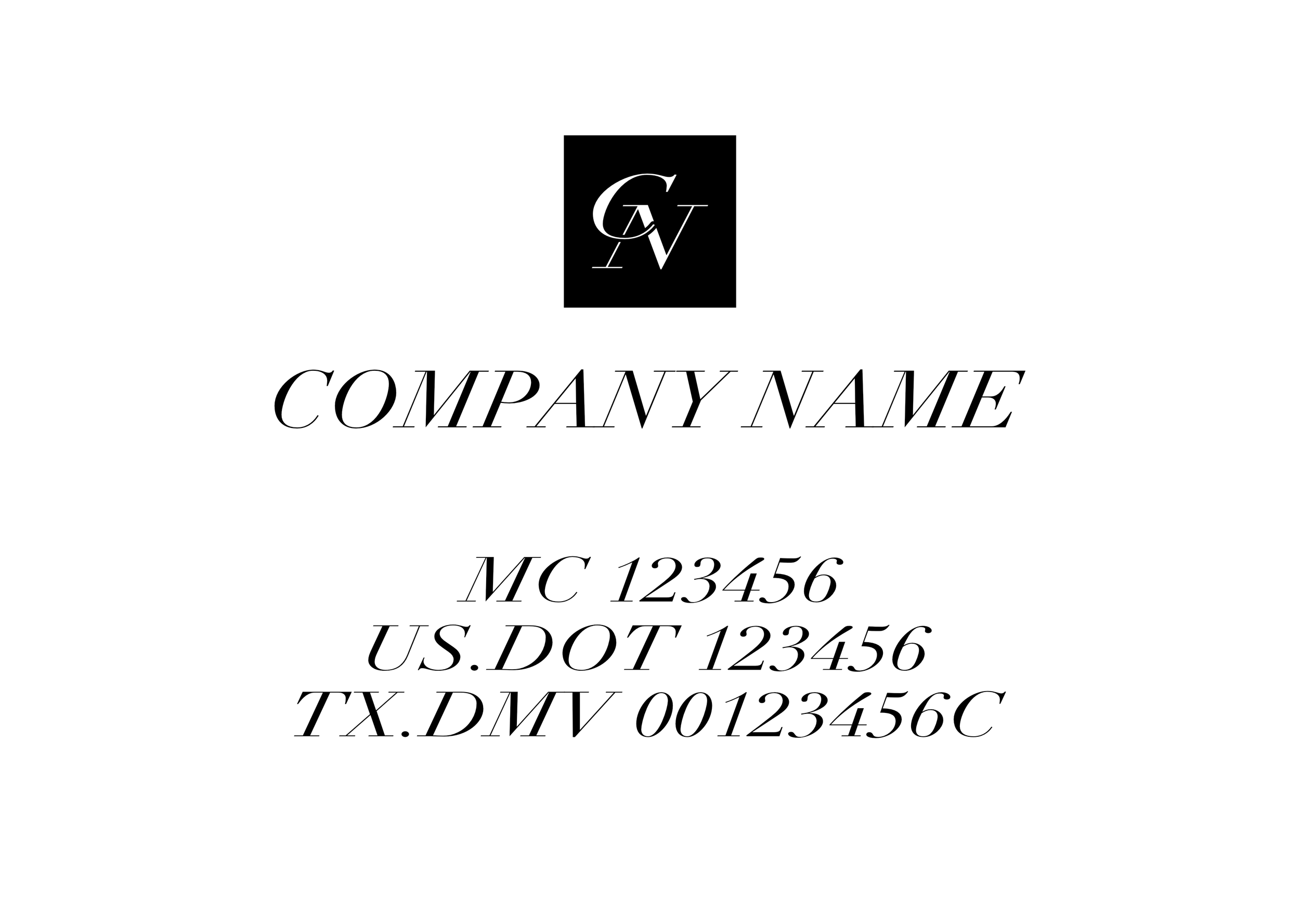 Design # C1 | 16" - 20" | 1 color | $38
