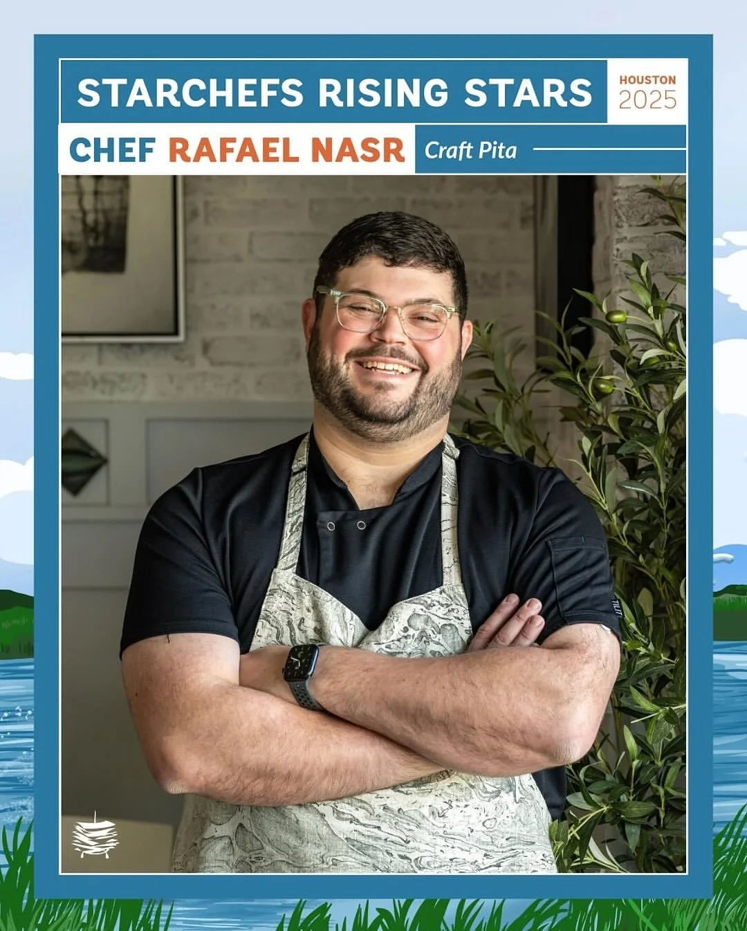 Huge congratulations to @raffinasr of @craftpita for being featured as a @starchefs Rising Star and for best concept in Houston!

RAFAEL NASR IS A BORN AND BRED TEXAN, but as the child of Lebanese and Peruvian immigrants, Nasr spent his summers visit