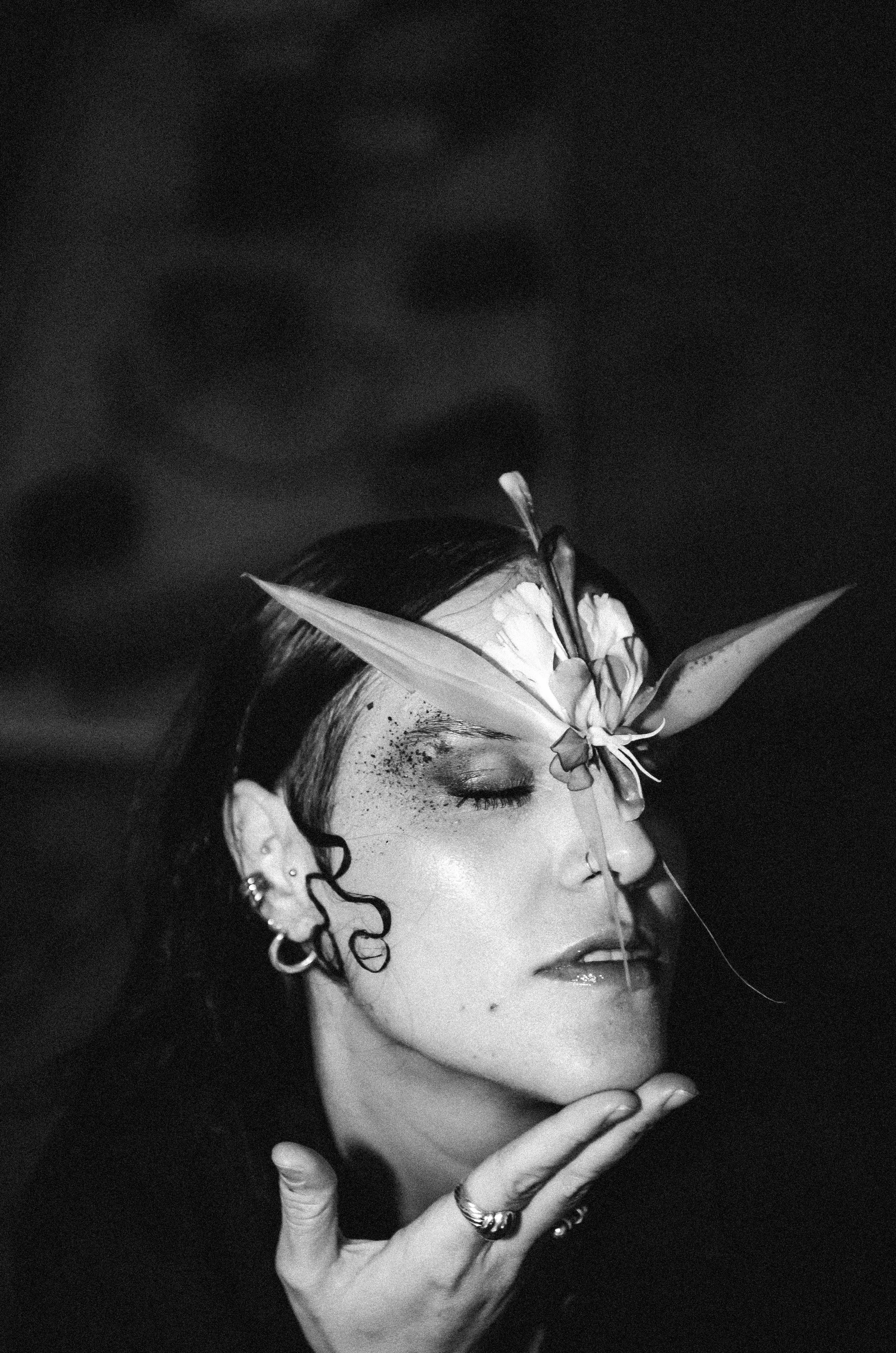 Maquillaje floral - Dirección Creativa - Metamorphosis Onírica