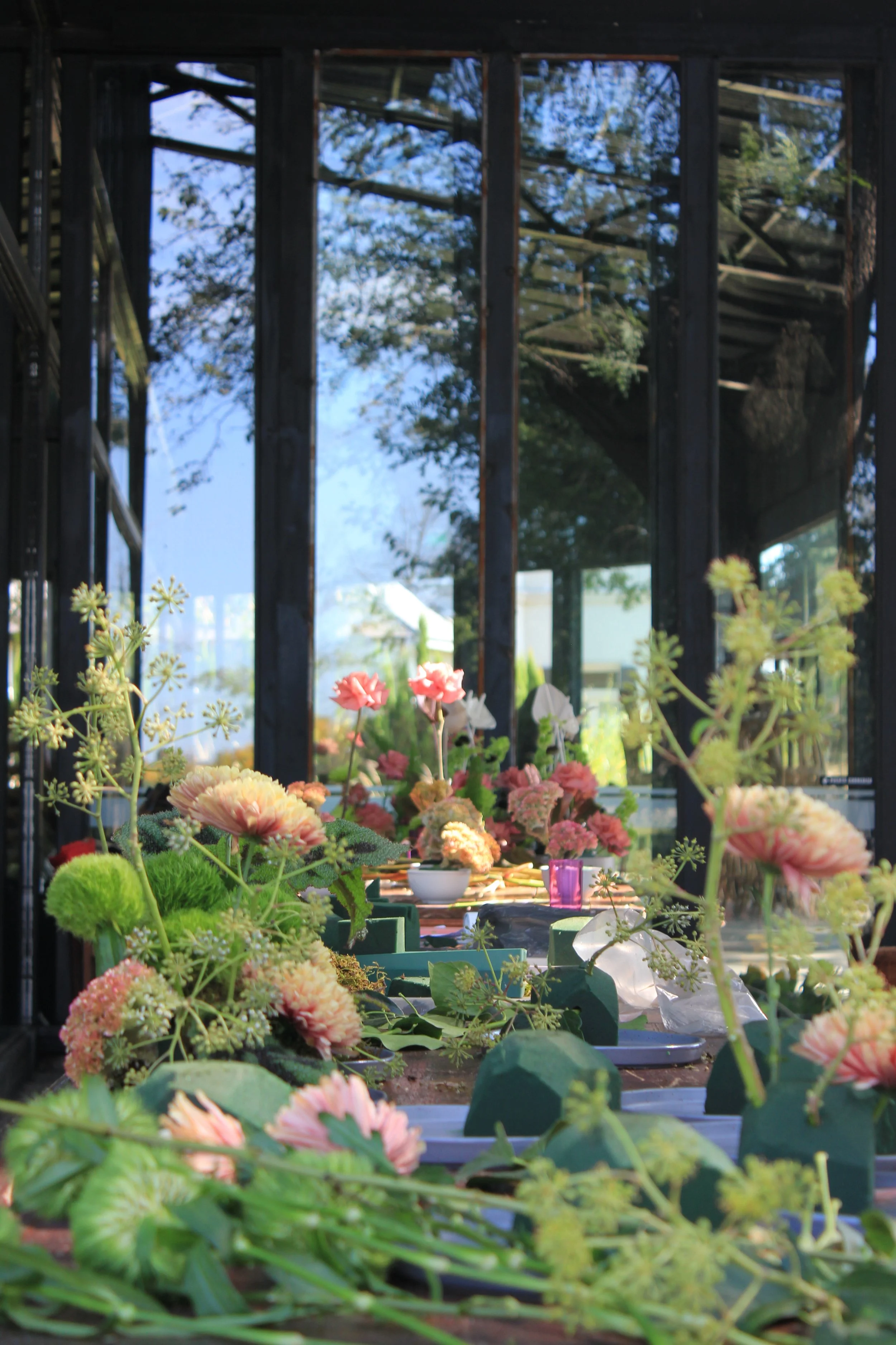 Instalaciones florales - Evento Ford Maverick.