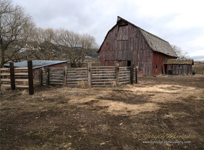 Old West Homestead Barn - Central OR