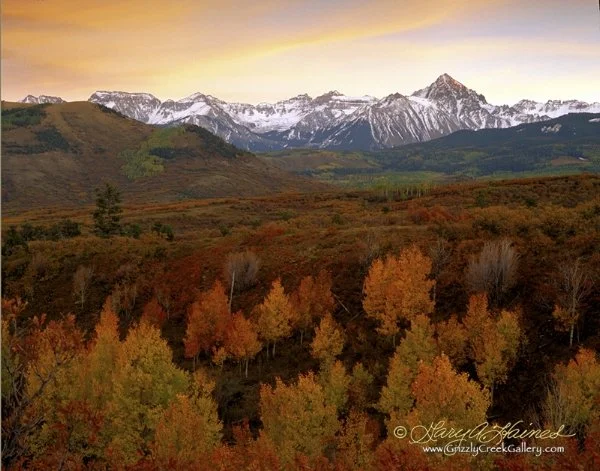 Mount Sneffels at Twilight #2 - San Juan Mountains, CO